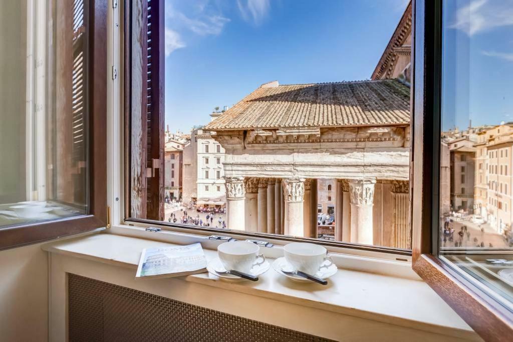 Luxurious Loft Facing The Pantheon Villa Róma Kültér fotó